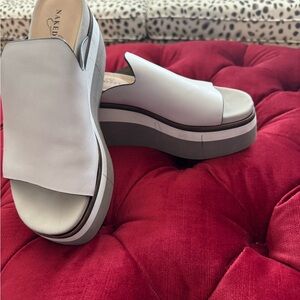 Naked Feet leather platforms. So comfortable.